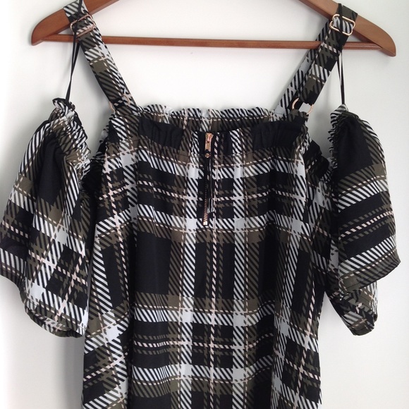 🟡Off-the-shoulder (with straps) blouse - Picture 4 of 7